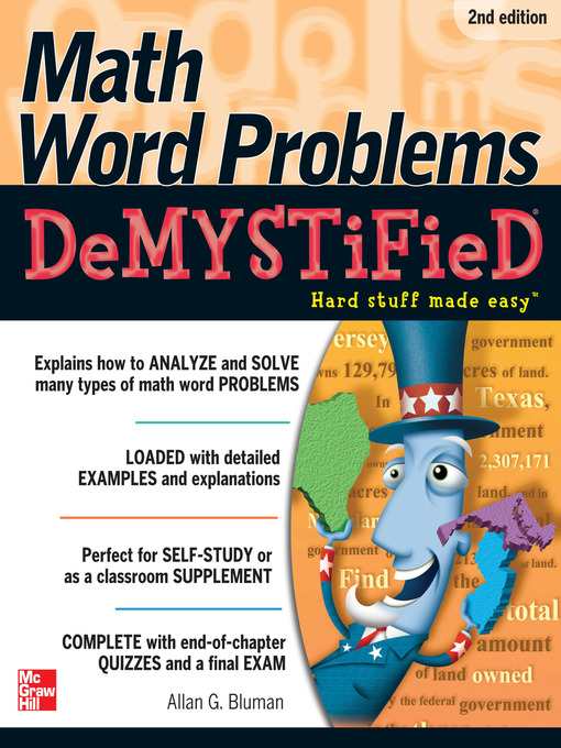Title details for Math Word Problems Demystified by Allan G. Bluman - Wait list